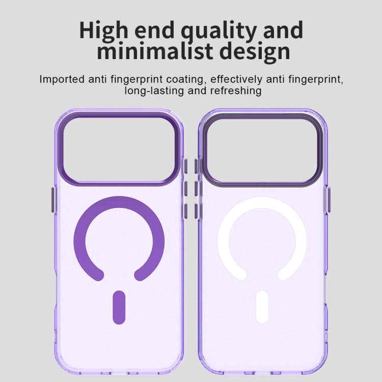For iPhone 17 Pro Max C-type Candy Magsafe PC Hybrid TPU Phone Case