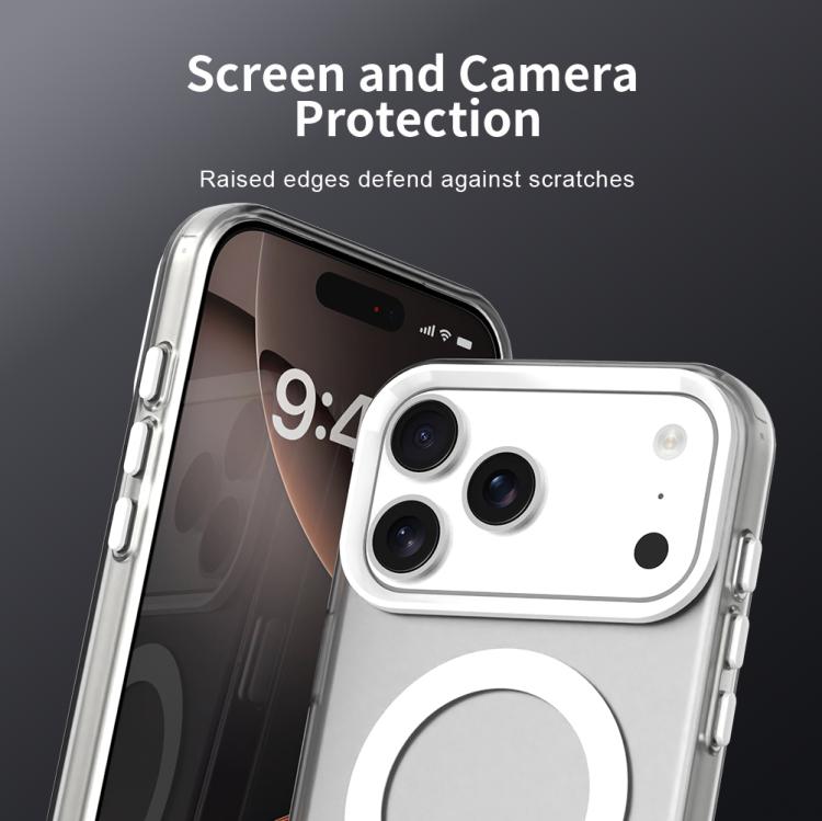 For iPhone 17 Pro C-type Candy Magsafe PC Hybrid TPU Phone Case