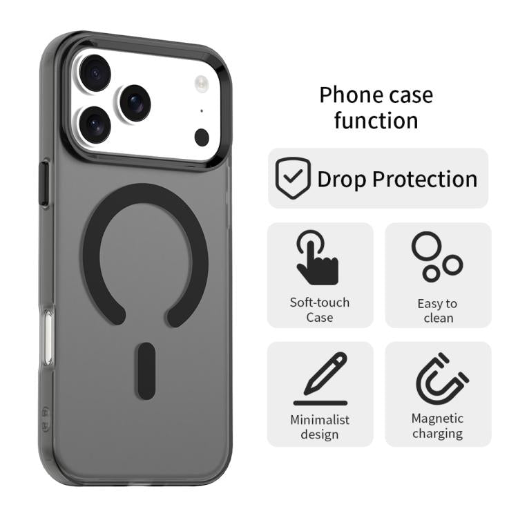 For iPhone 17 Pro C-type Candy Magsafe PC Hybrid TPU Phone Case
