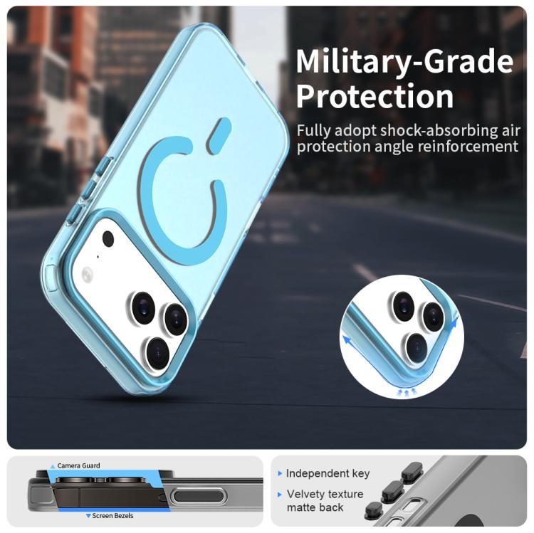 For iPhone 17 Pro C-type Candy Magsafe PC Hybrid TPU Phone Case