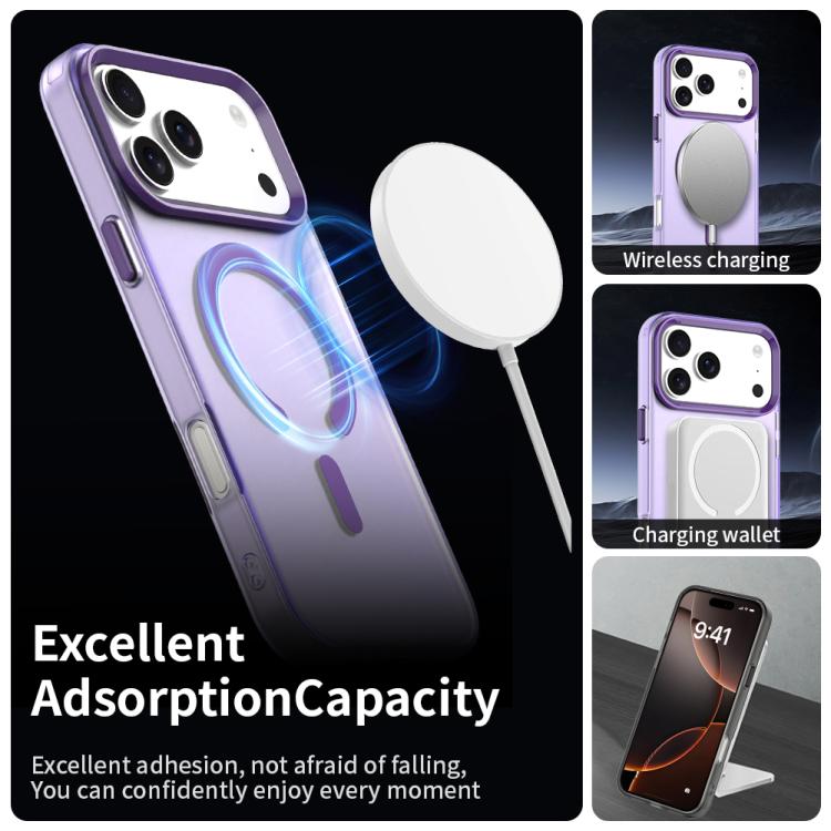 For iPhone 17 Pro C-type Candy Magsafe PC Hybrid TPU Phone Case