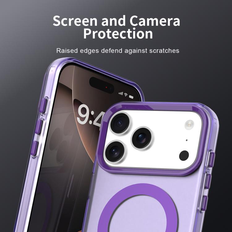 For iPhone 17 Pro C-type Candy Magsafe PC Hybrid TPU Phone Case