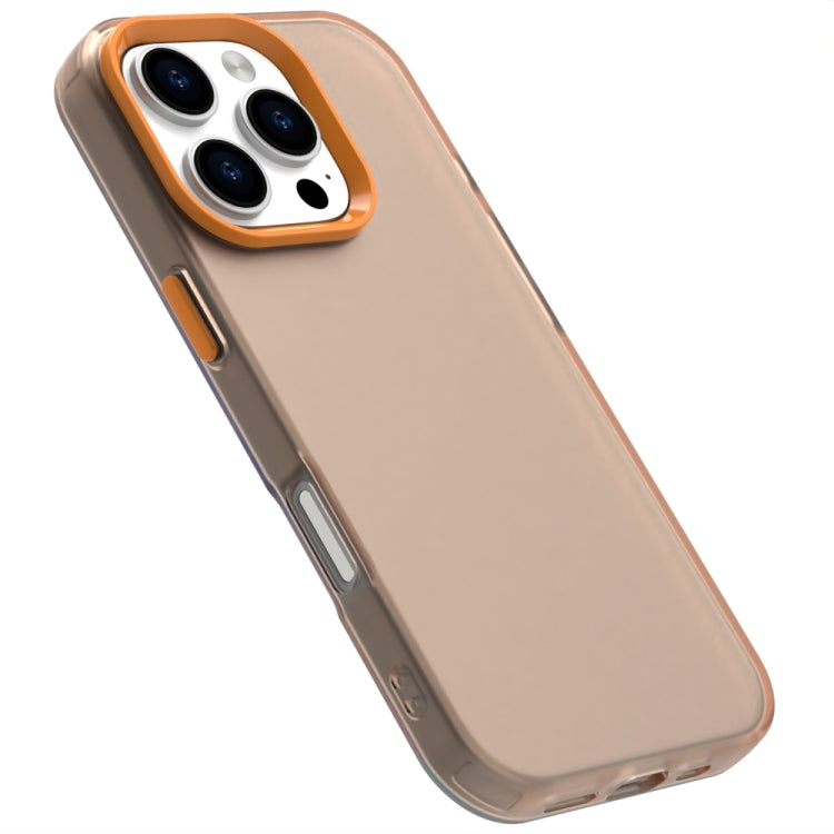 For iPhone 16 Pro Max Candy PC Hybrid TPU Shockproof Phone Case