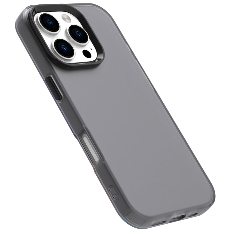 For iPhone 16 Pro Max Candy PC Hybrid TPU Shockproof Phone Case