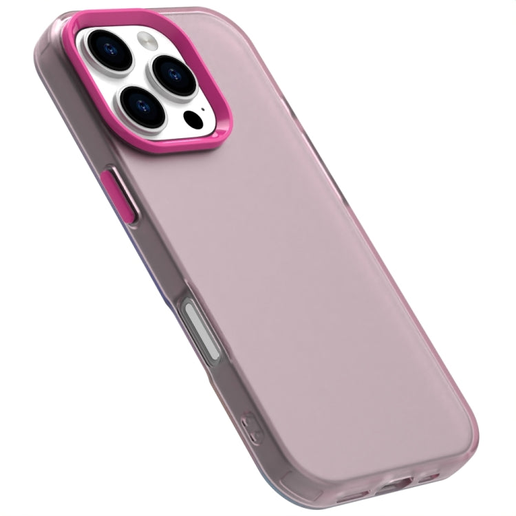 For iPhone 16 Pro Max Candy PC Hybrid TPU Shockproof Phone Case