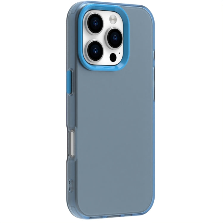 For iPhone 16 Pro Max Candy PC Hybrid TPU Shockproof Phone Case