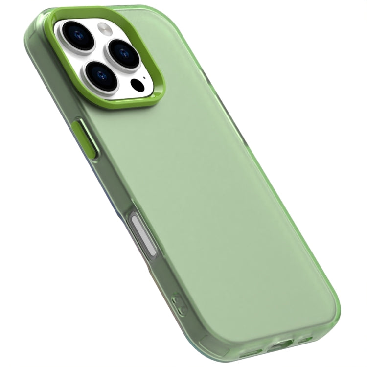 For iPhone 16 Pro Max Candy PC Hybrid TPU Shockproof Phone Case