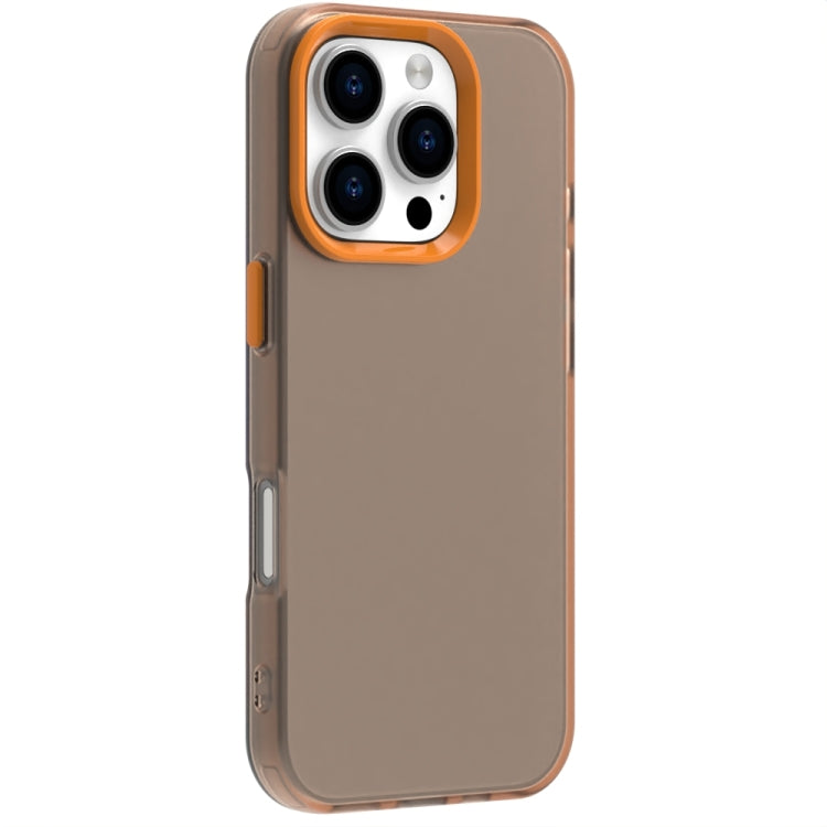 For iPhone 16 Pro Candy PC Hybrid TPU Shockproof Phone Case