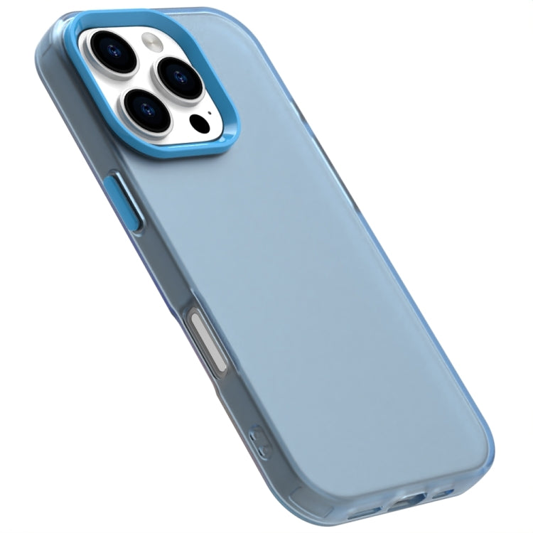 For iPhone 16 Pro Candy PC Hybrid TPU Shockproof Phone Case