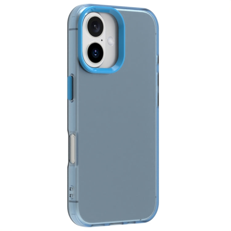 For iPhone 16 Candy PC Hybrid TPU Shockproof Phone Case