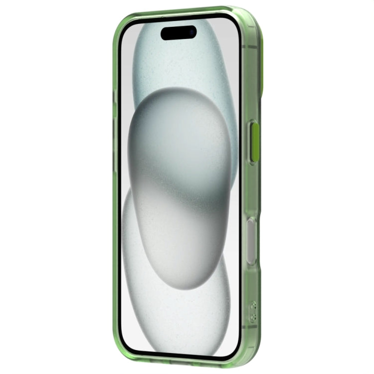 For iPhone 16 Candy PC Hybrid TPU Shockproof Phone Case