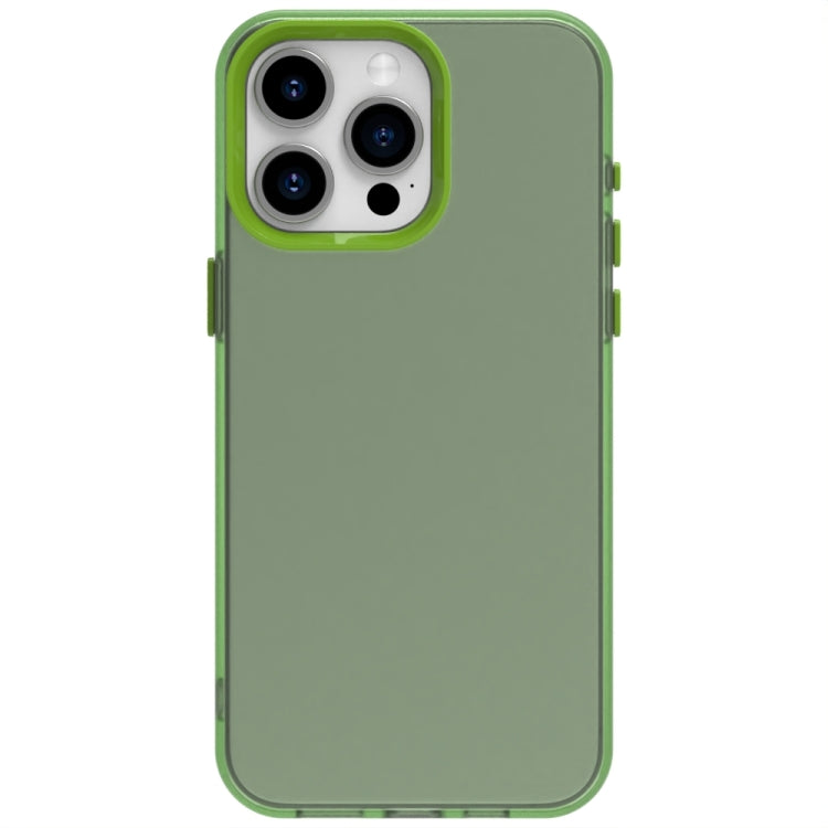 For iPhone 15 Pro Candy PC Hybrid TPU Shockproof Phone Case