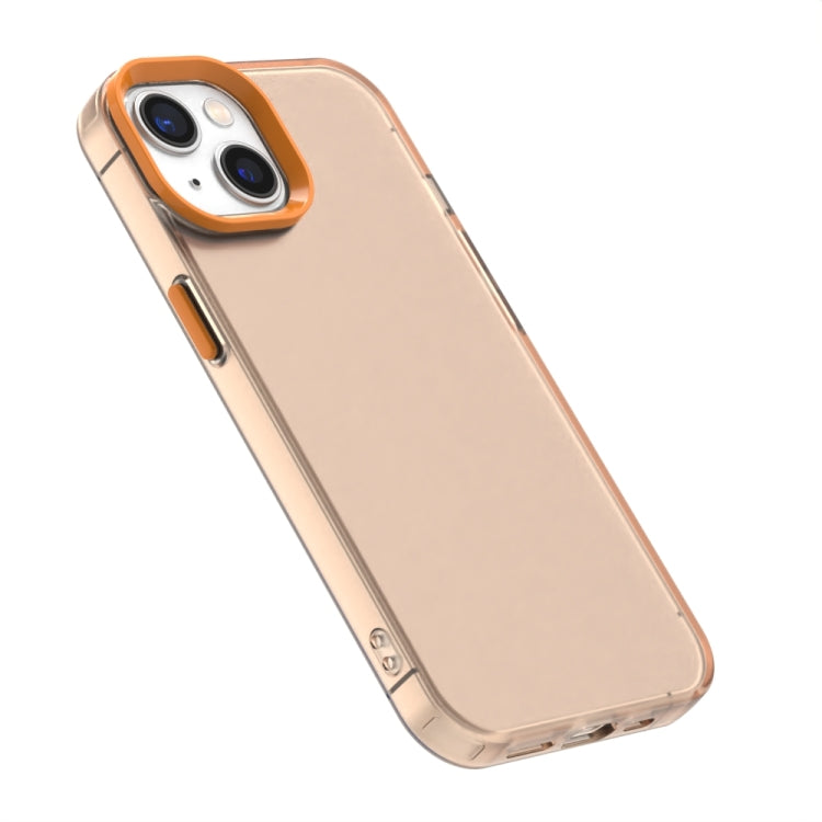 For iPhone 14 Plus Candy PC Hybrid TPU Shockproof Phone Case