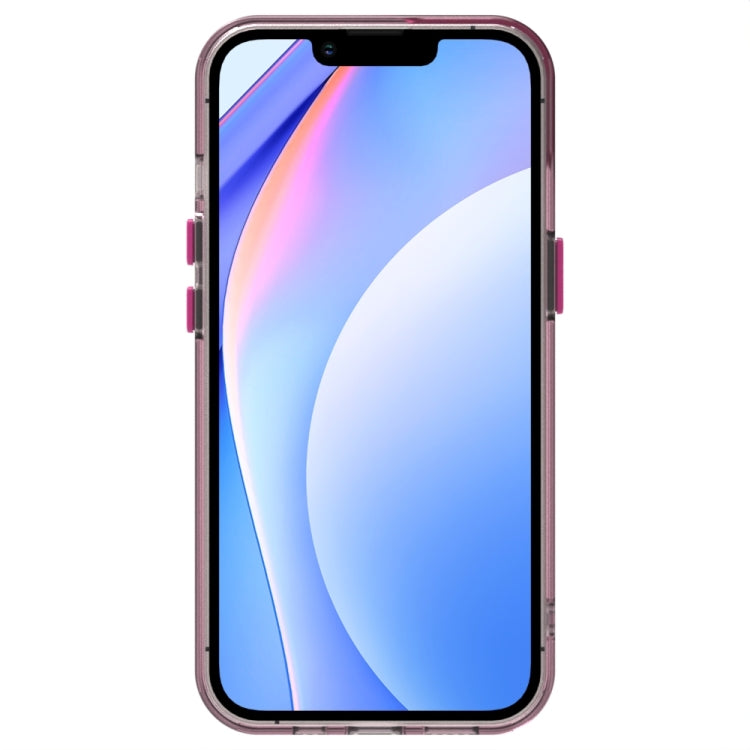 For iPhone 14 Plus Candy PC Hybrid TPU Shockproof Phone Case