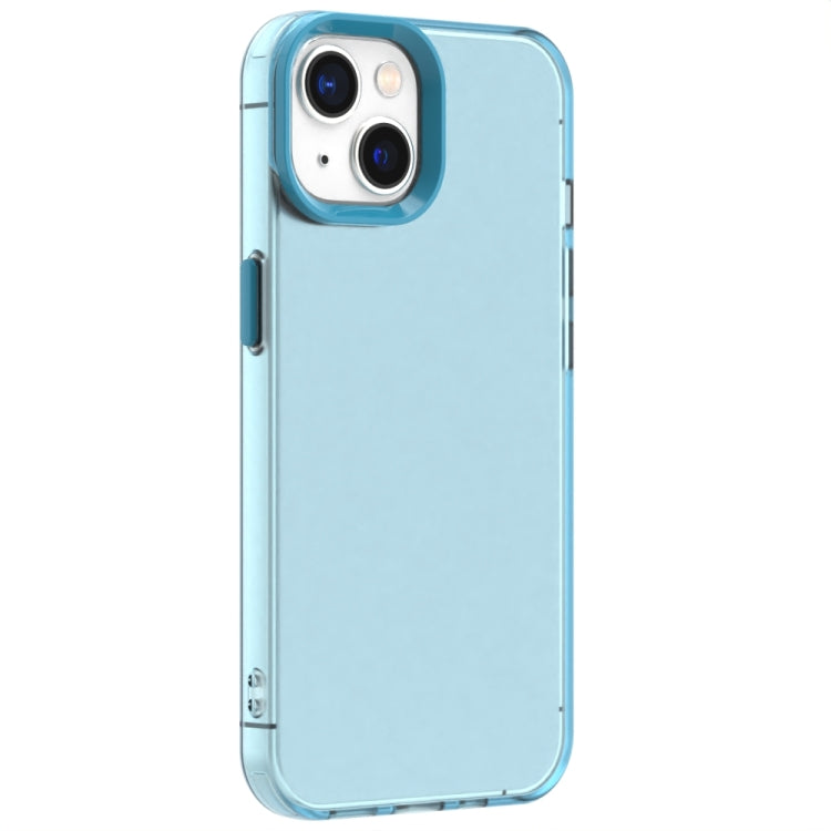 For iPhone 14 Plus Candy PC Hybrid TPU Shockproof Phone Case