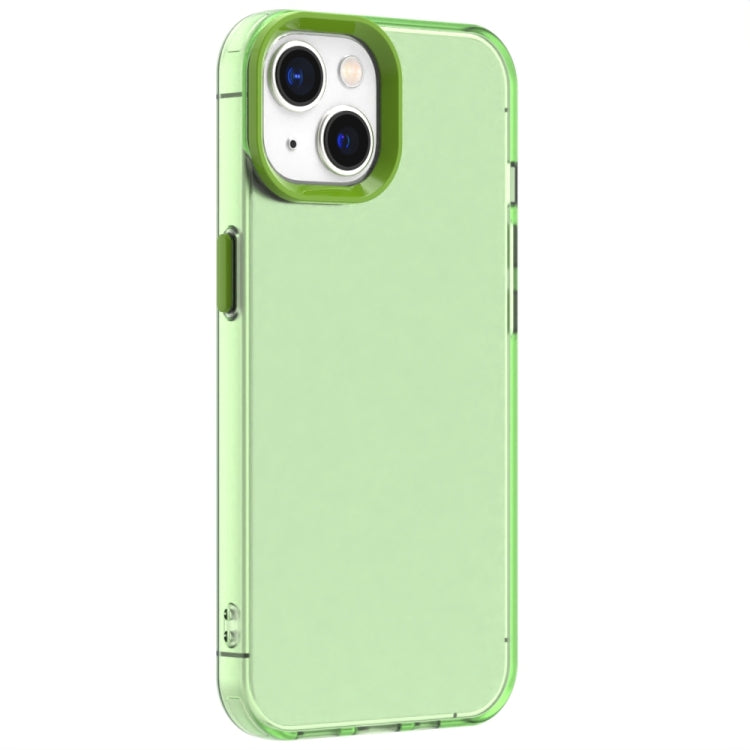 For iPhone 14 Plus Candy PC Hybrid TPU Shockproof Phone Case