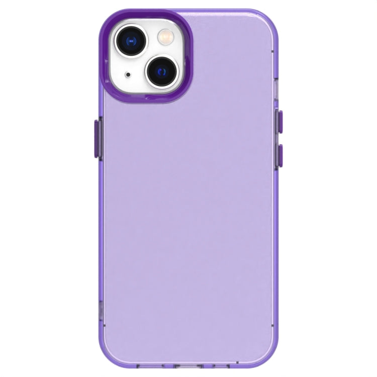 For iPhone 14 Candy PC Hybrid TPU Shockproof Phone Case
