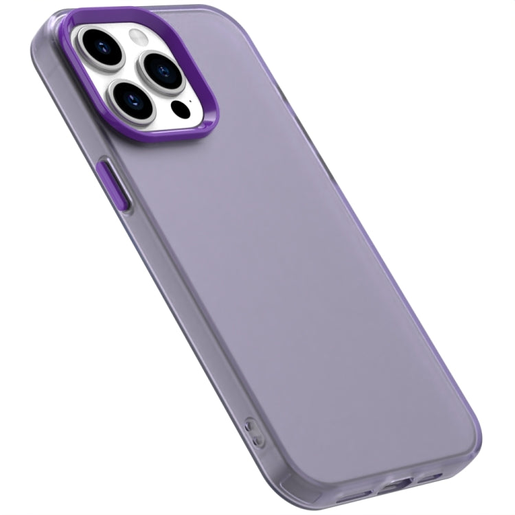 For iPhone 14 Pro Candy PC Hybrid TPU Shockproof Phone Case