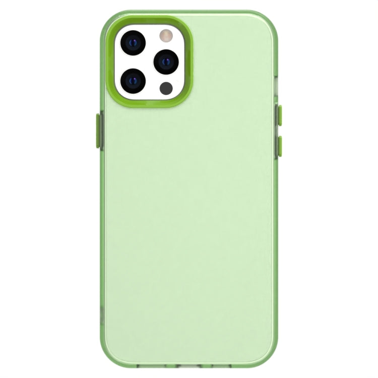 For iPhone 12 Pro Max Candy PC Hybrid TPU Shockproof Phone Case