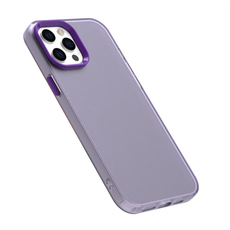 For iPhone 12 Pro Max Candy PC Hybrid TPU Shockproof Phone Case