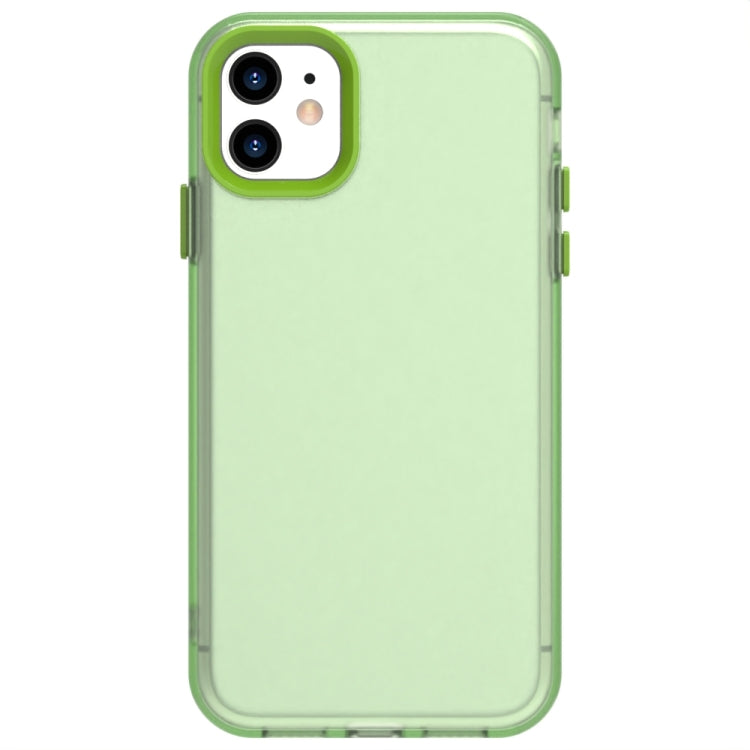 For iPhone 12 Candy PC Hybrid TPU Shockproof Phone Case