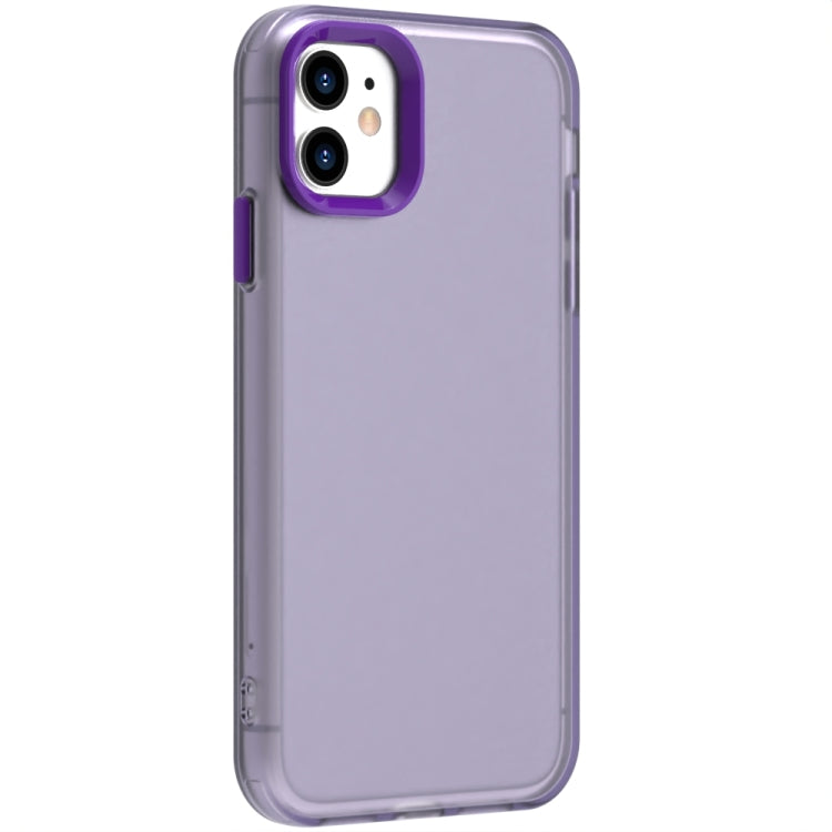 For iPhone 12 Candy PC Hybrid TPU Shockproof Phone Case