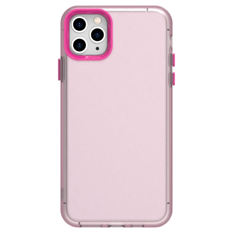 For iPhone 11 Pro Max Candy PC Hybrid TPU Shockproof Phone Case