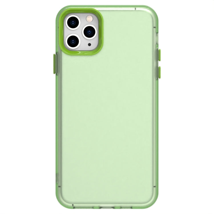 For iPhone 11 Pro Max Candy PC Hybrid TPU Shockproof Phone Case