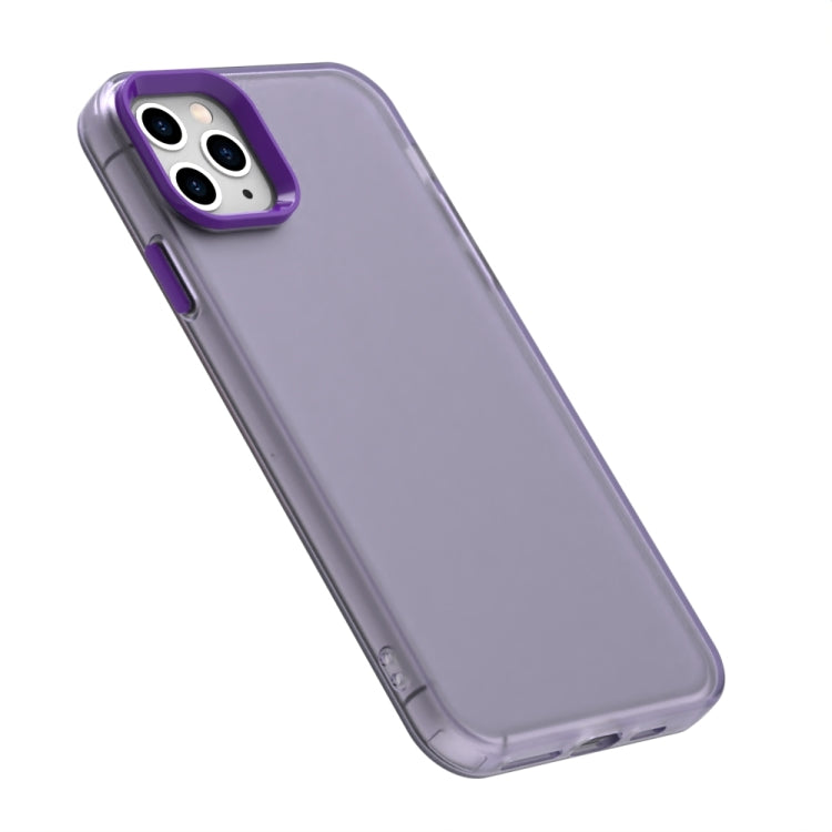 For iPhone 11 Pro Max Candy PC Hybrid TPU Shockproof Phone Case