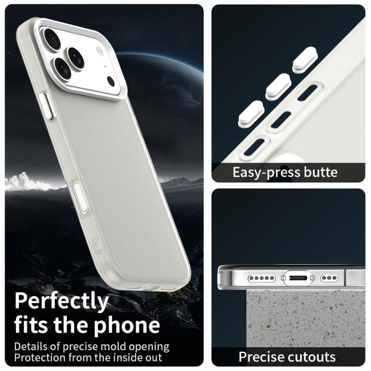 For iPhone 17 Pro Max Candy PC Hybrid TPU Shockproof Phone Case