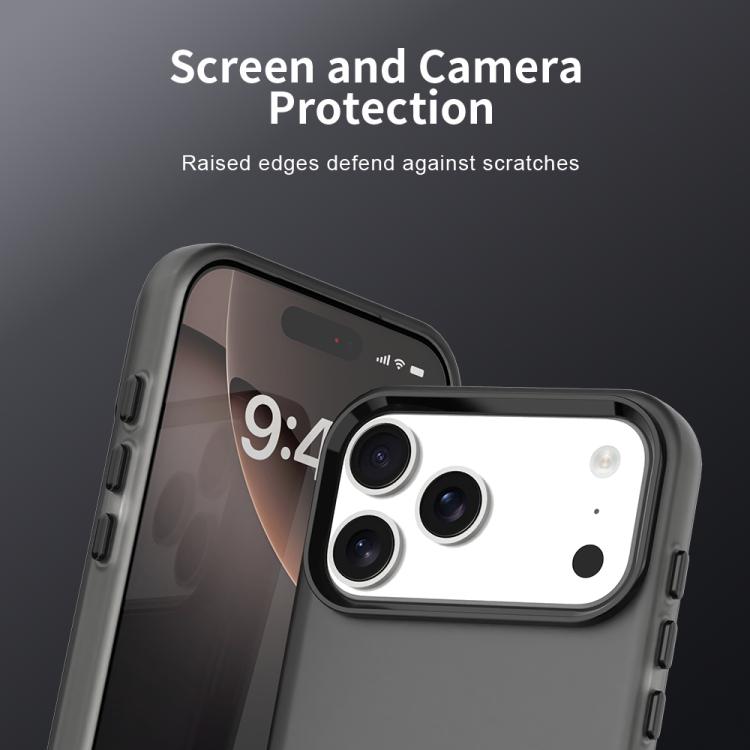 For iPhone 17 Pro Max Candy PC Hybrid TPU Shockproof Phone Case