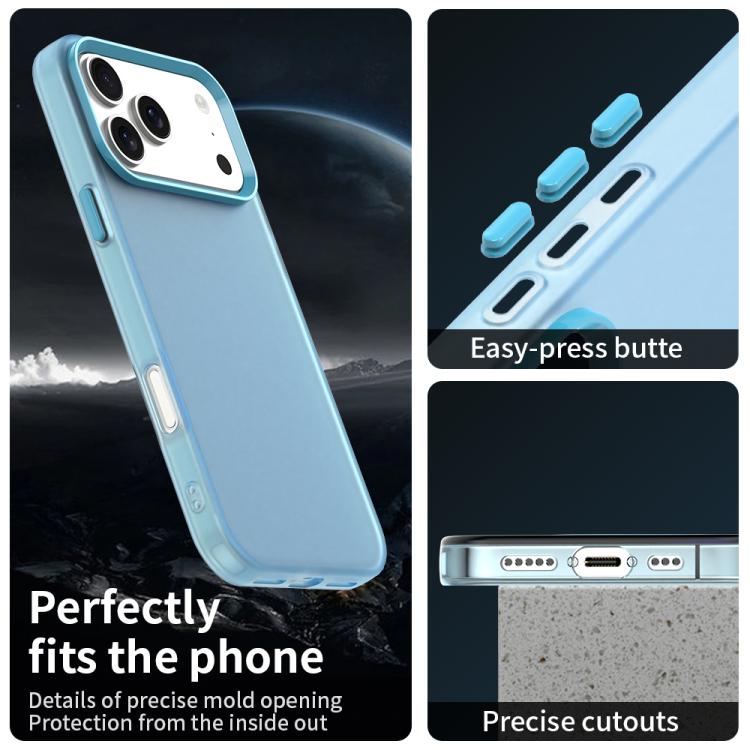 For iPhone 17 Pro Max Candy PC Hybrid TPU Shockproof Phone Case