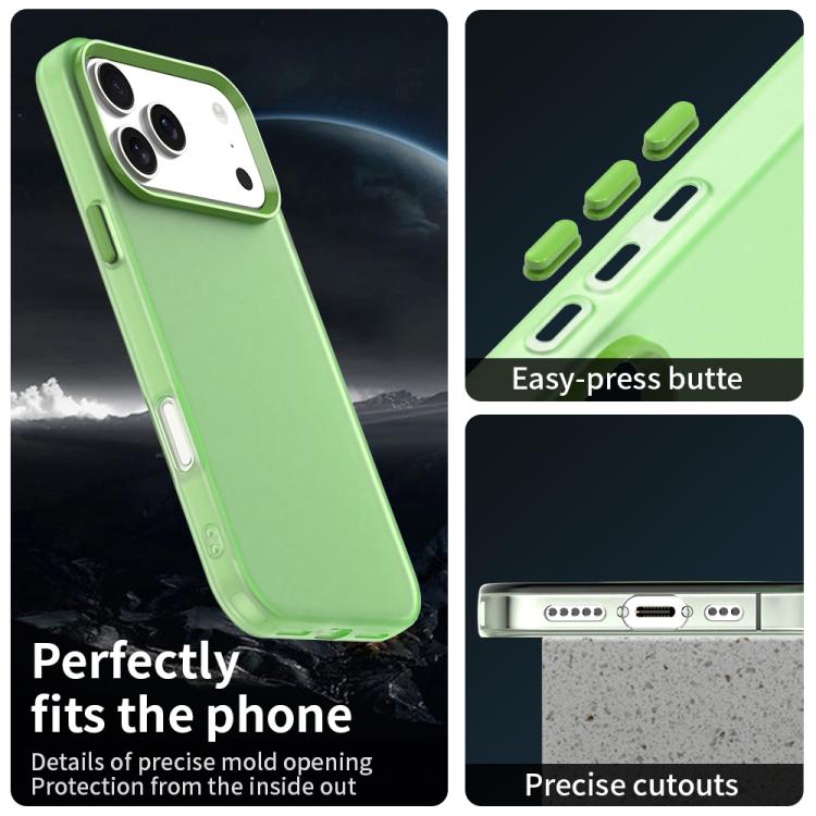 For iPhone 17 Pro Max Candy PC Hybrid TPU Shockproof Phone Case