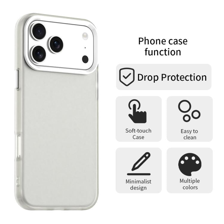 For iPhone 17 Pro Candy PC Hybrid TPU Shockproof Phone Case
