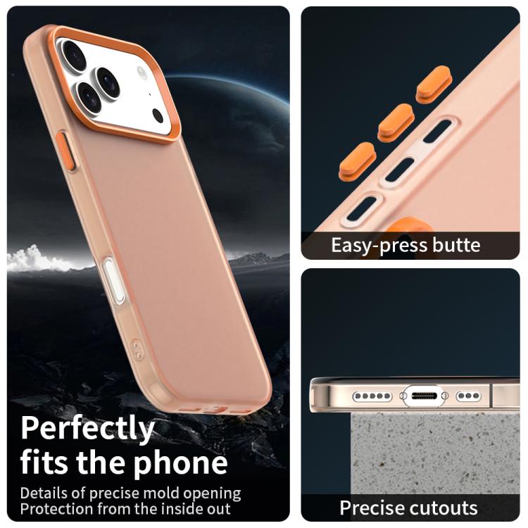 For iPhone 17 Pro Candy PC Hybrid TPU Shockproof Phone Case