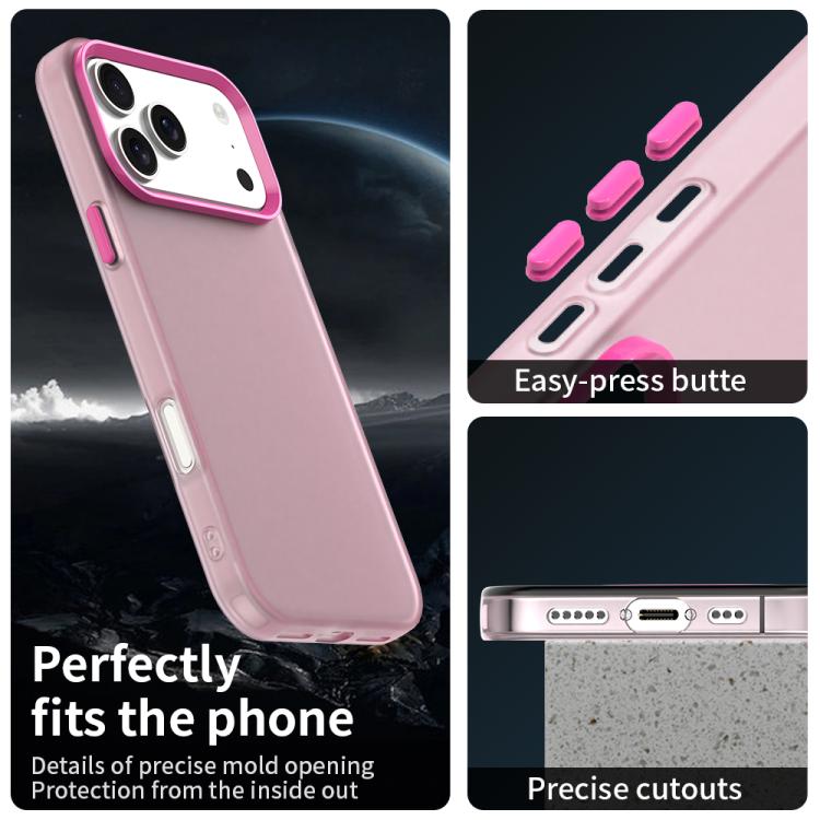 For iPhone 17 Pro Candy PC Hybrid TPU Shockproof Phone Case