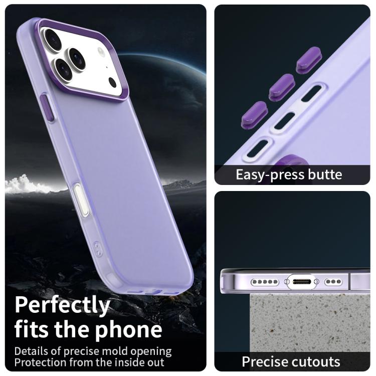 For iPhone 17 Pro Candy PC Hybrid TPU Shockproof Phone Case