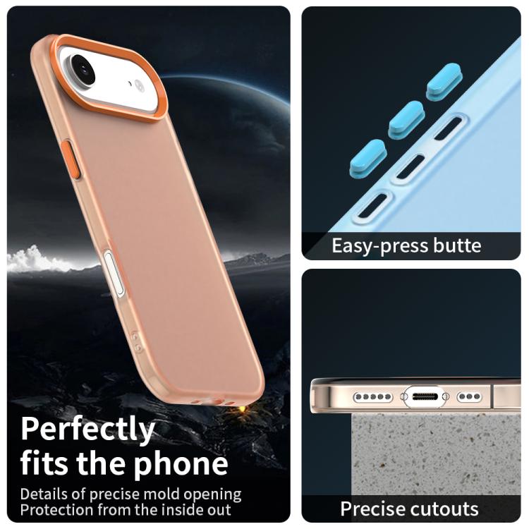 For iPhone Air Candy PC Hybrid TPU Shockproof Phone Case