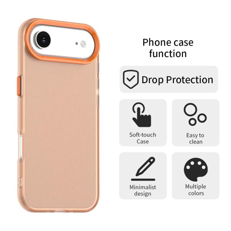 For iPhone Air Candy PC Hybrid TPU Shockproof Phone Case