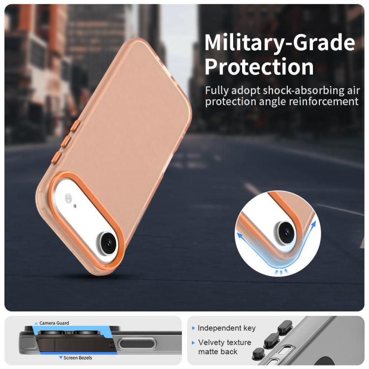 For iPhone Air Candy PC Hybrid TPU Shockproof Phone Case