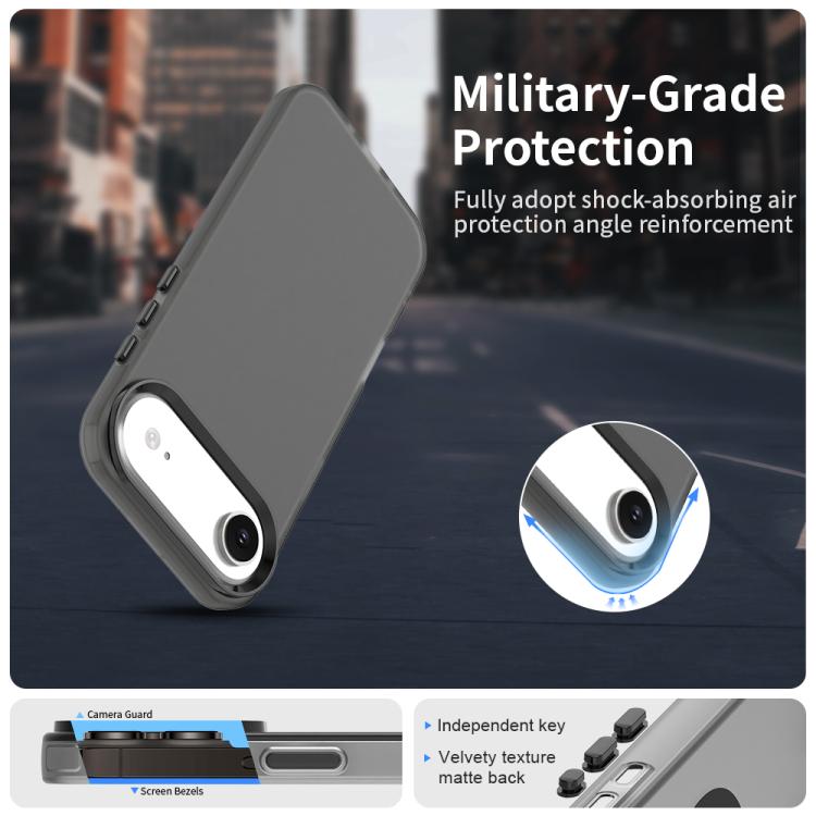 For iPhone Air Candy PC Hybrid TPU Shockproof Phone Case