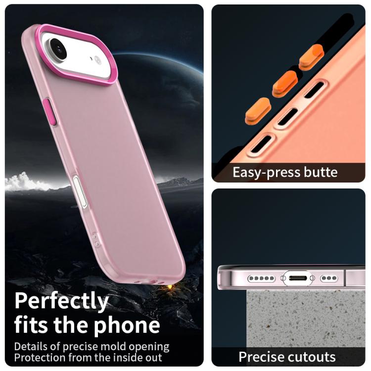 For iPhone Air Candy PC Hybrid TPU Shockproof Phone Case