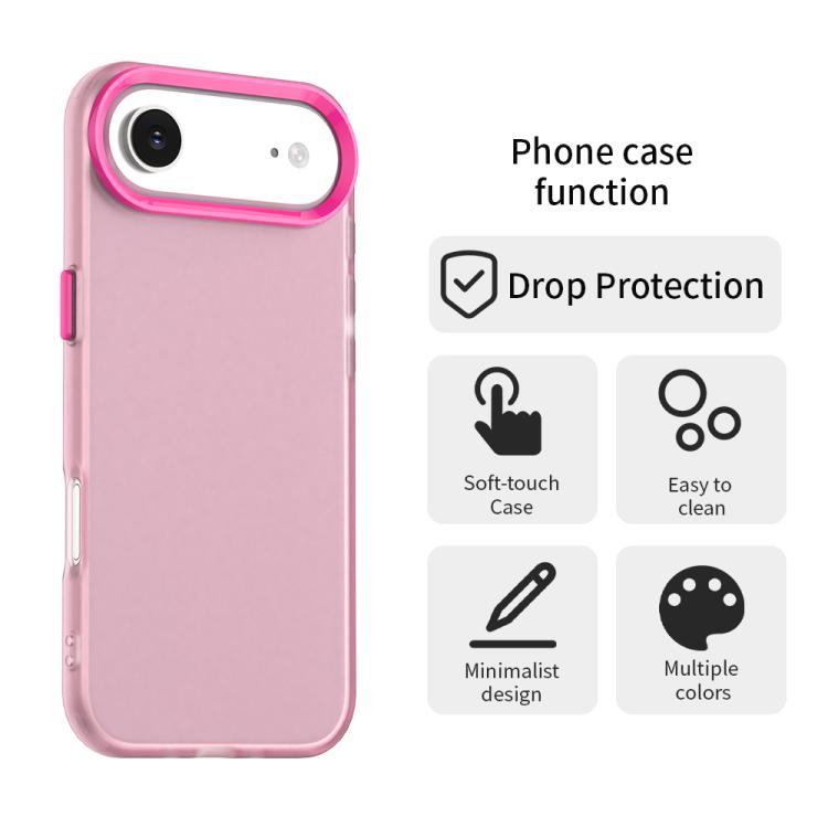 For iPhone Air Candy PC Hybrid TPU Shockproof Phone Case