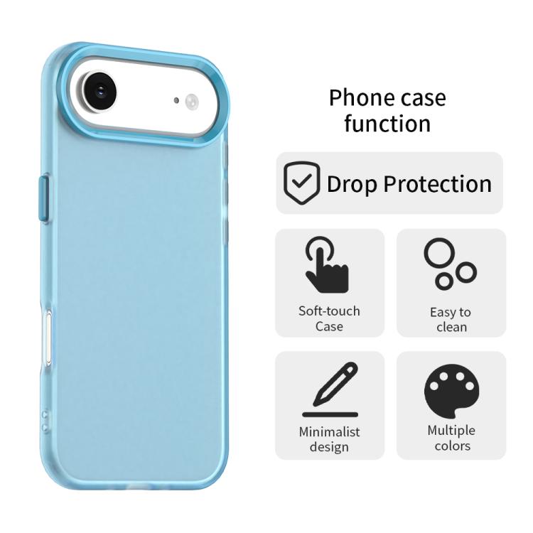 For iPhone Air Candy PC Hybrid TPU Shockproof Phone Case