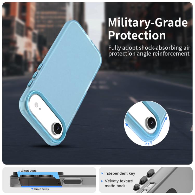 For iPhone Air Candy PC Hybrid TPU Shockproof Phone Case