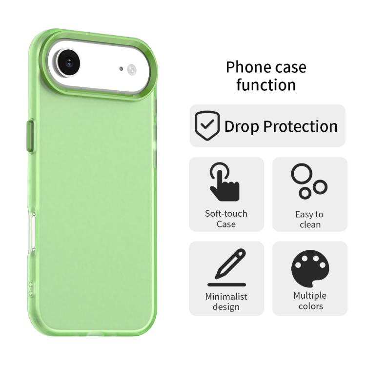 For iPhone Air Candy PC Hybrid TPU Shockproof Phone Case