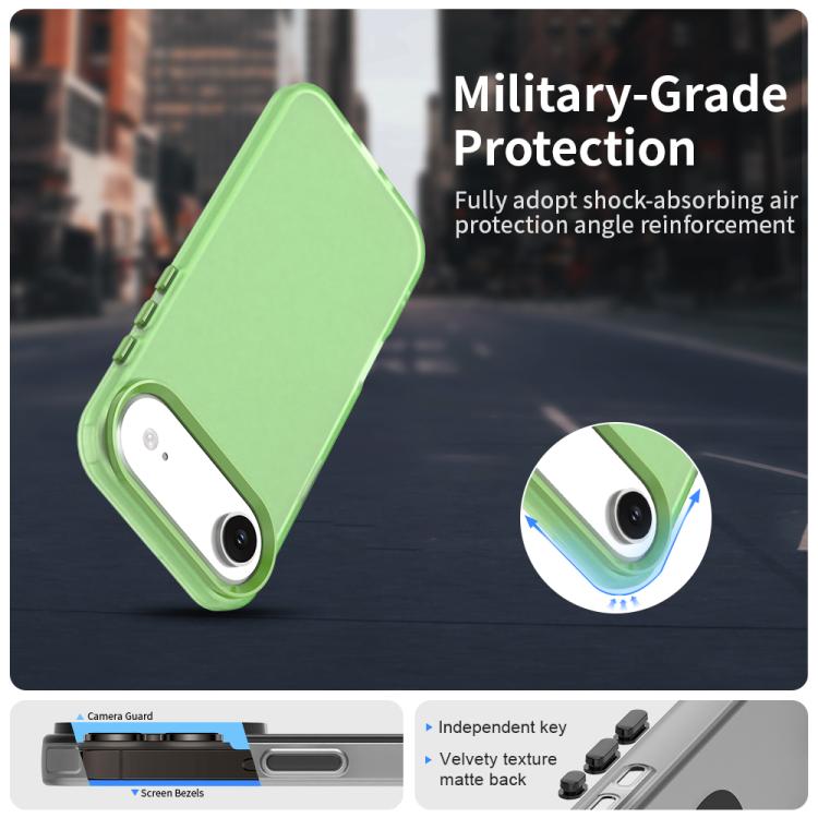 For iPhone Air Candy PC Hybrid TPU Shockproof Phone Case