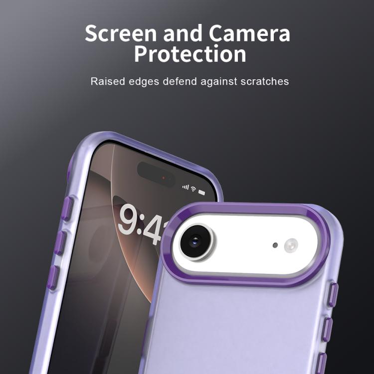 For iPhone Air Candy PC Hybrid TPU Shockproof Phone Case
