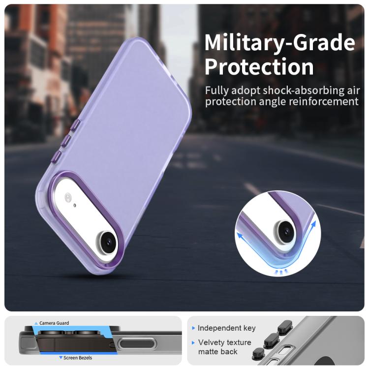 For iPhone Air Candy PC Hybrid TPU Shockproof Phone Case