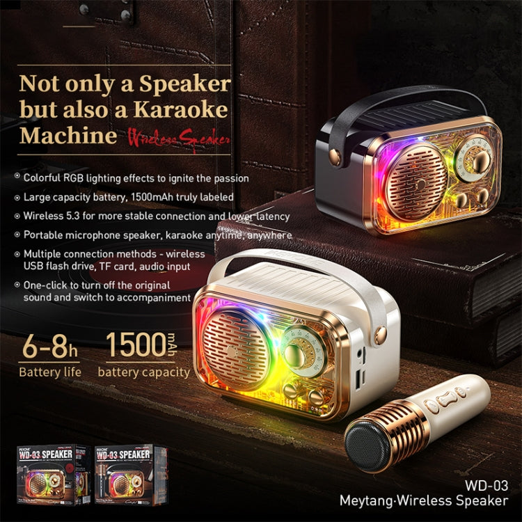 WEKOME WD-03 Meytang Karaoke Wireless Bluetooth Speaker